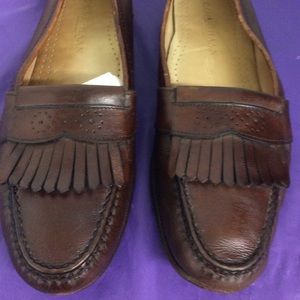 Cole Haan Brown Men’s Leather Loafers, Sz 11D